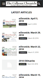 Mobile Screenshot of calhounchronicle.com